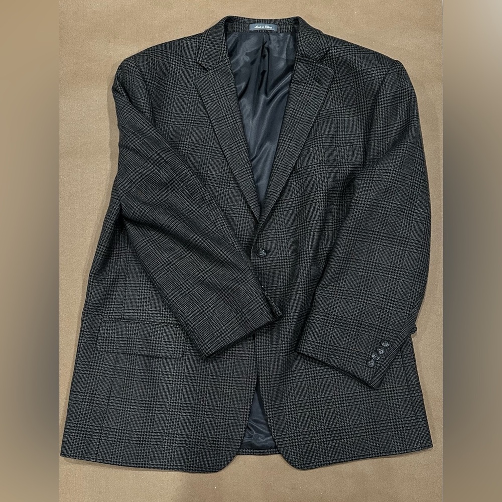 🕴️ Oscar de la Renta 100% Wool Blazer – Size 46R